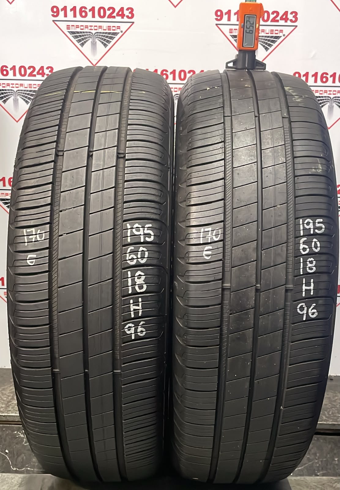GOODYEAR EFFICIENTGRIP USADO  195/60 R18 96 H